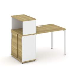 Стол рабочий Concept CN.SP-237 Металл белый